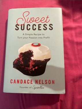 Sweet Success by Candace Nelson - Light Blue Cover with Red Accents